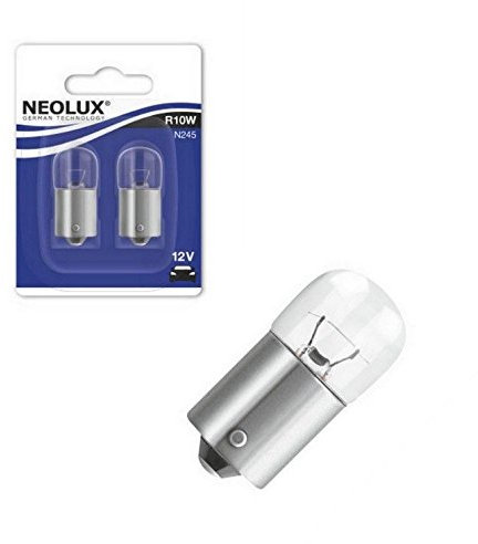 NEOLUX N245-02B R10W 12V 10W BA15s Blister 2 Stück NEOLUX® by OSRAM