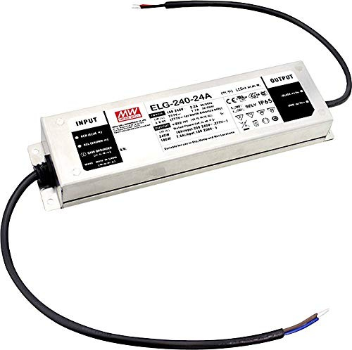Mean Well ELG-240-24A-3Y transformer, LED driver, constant voltage, constant current 240 W, 5-10 A, 21.6