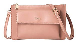 NYZE Damen Crossbody - 100% Vegane Umhängetasche Braun