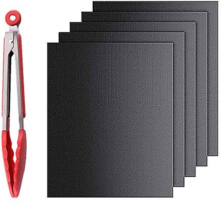 WPCASE Feuille De Cuisson Reutilisable Tapis De Cuisson Barbecue Tapis De Cuisson pour Barbecue Tapis Barbecue Tapis De Barbecue Tapis Barbecue Cuisson Grille De Barbecue
