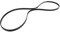 sparefixd Belt 1225J5 5EPJ1225 to Fit Hoover Washing Machine