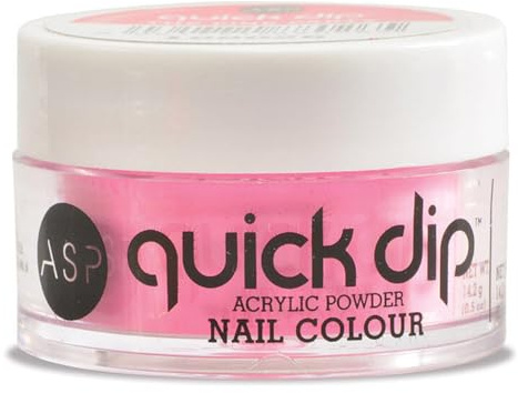 ASP Quick Dip Acryl Dipping Powder Nail Color - The Pink Party 14g
