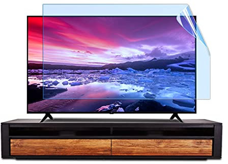 JNNWQ Screen Protector Blue Light Filter Anti Glare Tv Screen Film Anti-scratch Prevent Myopia for 32-75 Inch Monitor Screen (Color : Matte Version, Size : 60 inch 1327X749mm)