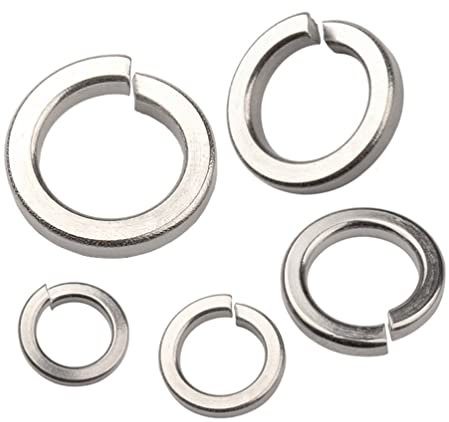 BOUACOUA M12 Rondelle Elastiche Spaccate Rondella in Acciaio Inox Rondella di Bloccaggio (50 Pezzi)