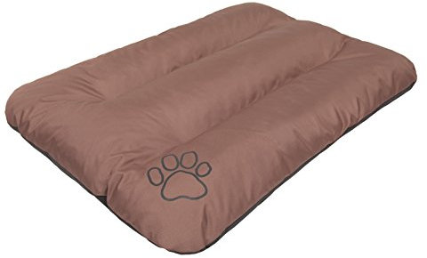 Bjird Hundematratze Hundebett für kleine mittelgroße und große Hunde - Haustierbett Hundeliegen Kissen für Hunde - Hundekissen - Eco - Größe: L - Hellbraun