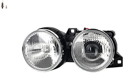 Johns, Scheinwerfer passend für BMW 3er E30 09/87-01/92 links + Leuchtmittel