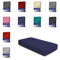Winter Spannbettlaken Flausch Warm Thermo Fleece Kuschelig Weich Flauschig Bettlaken Spannbetttücher, Größe:180x200 cm - 200x200 cm, Farbe:blau