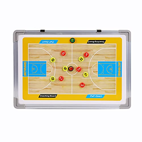 REALN Doppelseitige Basketball-Taktiktafel Magnetische Trainertafel Trainer Geschenk Basketballtrainer Geschenke