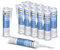 HAUSA Sanitär-Silikon HS100 anthrazit 12x 310ml hochelastische Fugendichtmasse für Bad Dusche Küche schimmelresistenter wasserdichter Acetat Silikon-Dichtstoff in Kartusche zum Abdichten Verfugen