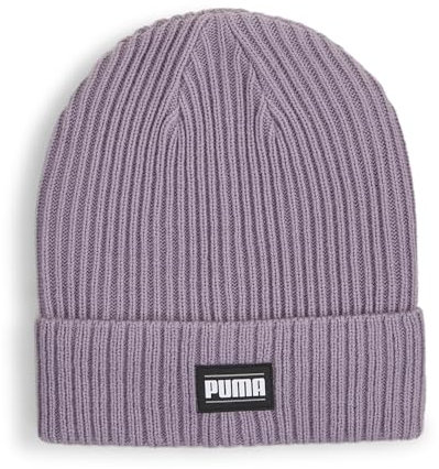 PUMA Unisex Ribbed Classic Cuff 2 Beanie, Pale Plum, Einheitsgröße EU
