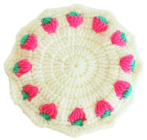 Obst Erdbeere Tischset Für Esstisch Trinken Tasse Geschirr Trocknen Matte Pad Baumwolle Topflappen Küche Home Decors Erdbeere Tischset