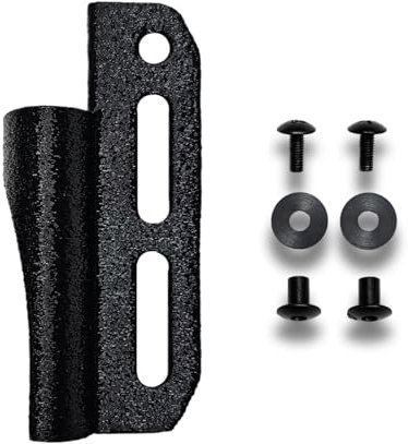 Holster4 Universal-Feuerzeug-Halterung für Kydexscheiden, passend für EIN BIC®Mini J25 Survival, Outdoor, Bushcraft, Designed by Reini Rossmann … (schwarz)