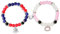 Aucuu Magnet Armband für Paare - Matching Kristalle Naturstein-Perlenarmband - Freundschaftsarmbänder Geschenke für Freund Freundin