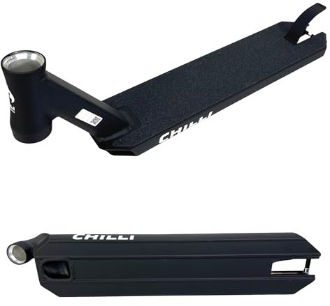 Chilli PRO Scooter Reaper 50cm x 11,5cm Stunt-Scooter Park I Deck I Trick I Tret I Roller I Zubehör I Ersatz I mit Griptape schwarz
