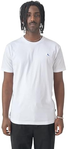 Cleptomanicx T-Shirt Embro Gull (White)
