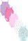 TupTam Body da Neonato per Bambina Estivo Senza Maniche con Spalline 5 Pezzi, Daisy Dots Ciliegie Rosa Viola, 110