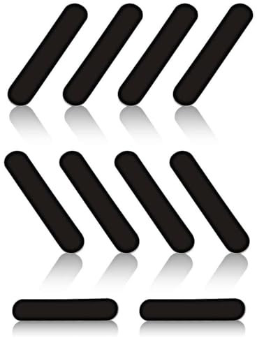 ZAMXHUG Bleiband für Tennisschläger - 10 pcs 5g Bleiband Selbstklebend Golf,Schwarz Pickleball Paddel Bleiband Bleiband Selbstklebend zum Schutz des Paddelkantenschutzes, Erhöhen des Gegengewichts