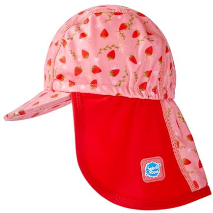 Splash About Kids Legionnaire Sun Hat, Strawberry Field 3-6 Years