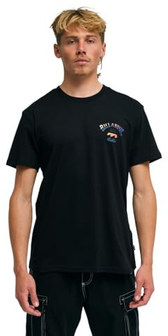 BILLABONG Men's Arch Fade Premium Ss T-Shirt (Pack of 1)