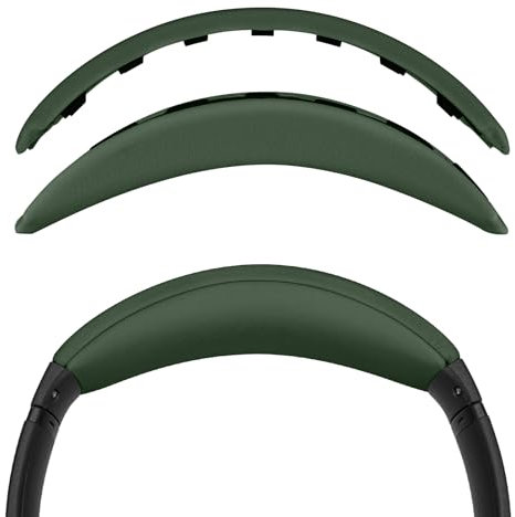 Geekria Diadema compatible con auriculares Bose QuietComfort 35 ii Gaming, QC 35II/35/45/SE, pieza de reparación de banda de repuesto (verde)