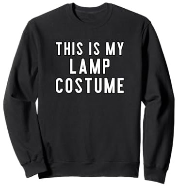 Couples Halloween Costumes This Is My Lamp Costume Sweatshirt