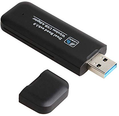 NONDK USB Wireless Adapter USB 3.0 Network Adapter 1200 Mbps 5.8 GHz 2.4GHz Dual Band AC1200 WiFi Dongle 802.11 G N Ac