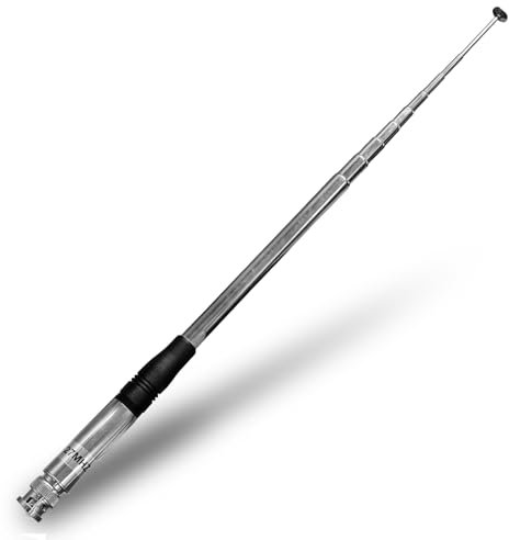 Radtel RTA-27B Antenne Télescopique 27 MHz Antenne CB Connecteur BNC pour radtel RT-860 RT-880 RT-880G UV-98 Plus, HH50WXST HH50 MRH350FLT C75WXST RT-920 RT-950 Radio portable
