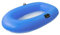 Bateau gonflable – Radeau de piscine à fond transparent | Bateau gonflable à fond transparent | 158 x 119 cm – Bateau de lac pour et adultes