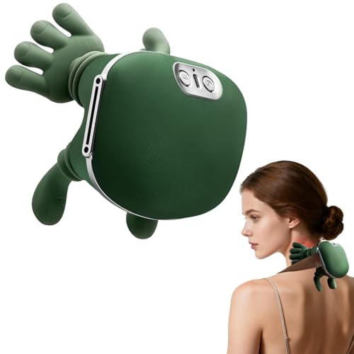 Massage Master for Shoulder 4D Neck Massager Pillow with 3-Speed Adjustment mit Wärme Massagegerät Nacken Schulter, Deep Massage für Nacken, Schulter, Rücken