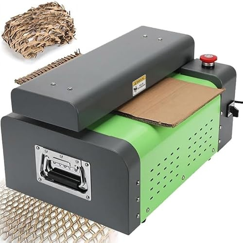Recycelbare Karton-Schneidemaschine Für Verpackungsmaterialien Wie Luftpolsterfolie Und Altpapier, Verwandelt Karton in Verpackungsmaterial, Schneidgeschwindigkeit: 300 cm/Min(425mm/16.7in)