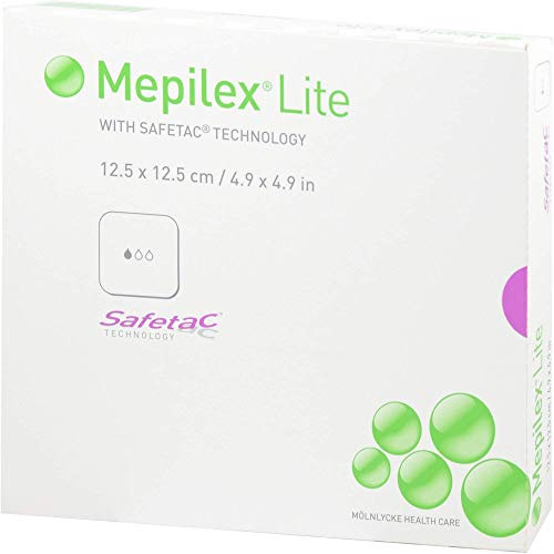MEPILEX Lite Schaumverband 12,5x12,5 cm steril 5 St