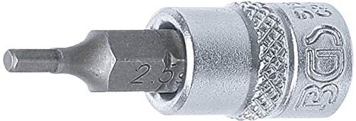 BGS 5154 - Douille à embouts - 6,3 mm (1/4) - six pans intérieurs 2,5 mm