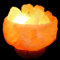 Lampada di sale dell'Himalaya a braciere grezzo