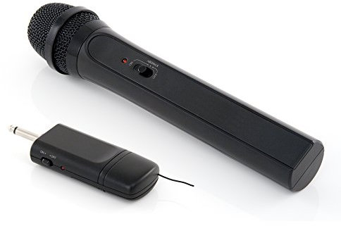 Easy Karaoke EKS-717 Black Wireless Microphone