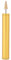 Leder Craft Edge Dye Roller Pen, Applikator Leder Handwerk Ölgemälde Messing Roller DIY Kantenbehandlung(gelb)