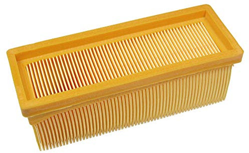 Flachfaltenfilter/Lamellenfilter/HEPA-Filter für Kärcher 6.414-498 2501 2501TE 2601 2601plus 3001 SE2001 SE3001 SE5100 SE6100 SE6100plus 3001hot 2701 A2701 2701TE A2731pt 2801 A2801 2801plus A2801plus