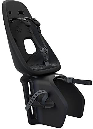 Thule Yepp Nexxt Maxi, Seggiolino Posteriore Unisex Bambini, Nero, Portata Massima 22kg