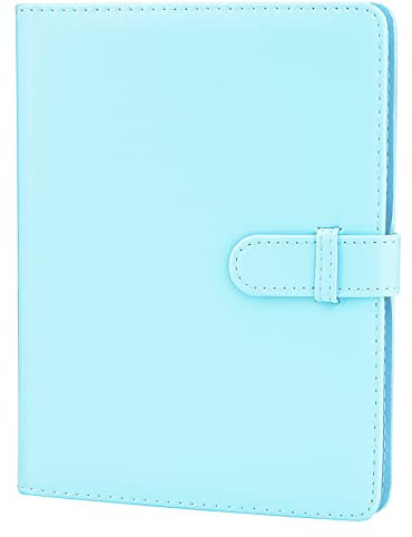 Hapeper Fotoalbum mit 128 Taschen, kompatibel mit Fujifilm Instax Mini 11 9 8 90 70 40 Sofortbildkamera-Filmen und 5 x 7,6 cm Fotopapier, Blau