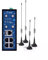 USR-G809-E EMEA & APAC 4G LTE WIFI DIDO Router VPN celular industrial x 1 juego