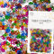 Konfetti Zahl 8 Bunt zum 8. Geburtstag | Deko für Kindergeburtstag und Party | 500 Stück, metallic-bunt, 10mm groß | Zahlenkonfetti Tischkonfetti Tischdeko Jubiläum, Edition: Zahl 8
