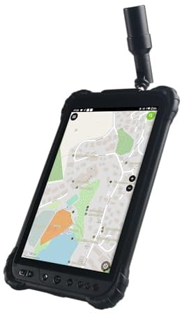 SingularXYZ T8 Pro GNSS Tablet - Dispositivo GIS e rilevamento ad alta precisione | Touch Screen HD da 8 pollici | Precisione al centimetro | Android 10 OS | Batteria a lunga durata | Ideale per GIS e
