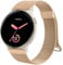Metal Strap for Garmin Venu Sq/Sq 2 Music Strap/Vivoactive 5/3/Forerunner 55/645/245 Strap, 20mm Stainless Steel Replacement Band with Enhanced Magnet for Venu 2 Plus/Venu Sq Strap (Rose gold)