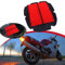 IUVWISN Filtro dell'aria per moto, in garza di cotone, ricambio per Touring Moto VFR 800 FI Interceptor 1998-2001, VFR800 FI Interceptor, V-TEC, ABS 2002-2009