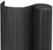 INMOZATA PVC Garden Screening, Weatherproof Privacy Fence Screening 1.2m High x 3m Wide, Grey Privacy & Protective Screens for Garden, Balcony and Terrace with Fixed Accessories