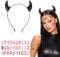 GEBETTER (31 stk) 1x Haarreife mit Teufelshörner + 30x Zombie Narbe Gesicht Tattoos Teufel Kostüm Accessoire Haarband Faschingkostüme Karneval Kopfbedeckung Mottoparty Halloween Fasching Party