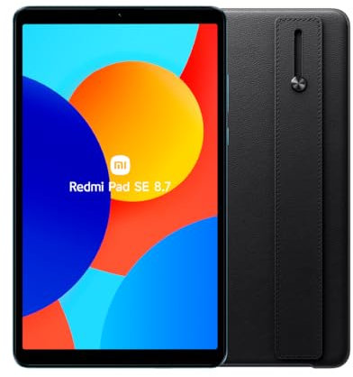 Xiaomi Redmi Pad SE 8,7 + Funda – Tablet de 8,7” LCD (MediaTek Helio G85, 4GB de RAM, 64GB de ROM, WiFi + Bluetooth 5.3, batería de 6650 mAh), Azul (Versión ES)