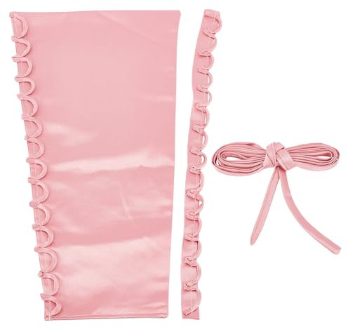 NICENEEDED Kit Dos Corset Satiné Kit de Remplacement de Fermeture à Glissière pour Robe de Mariée Corset Ajustable Rose à Lacets de Remplacement dans Le Dos