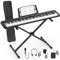 Tastiera Elettronica Tastiera Per Principianti Con 88 Tasti, Pianoforte Elettrico Digitale Con Tasti Semi-pesati Full Size, Pedale Sustain, Alimentatore, Supporto