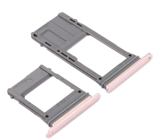 ZZjingli Reperatur-Teile for Galaxy A5 (2017) / A520 & A7 (2017) / A720 SIM-Kartenfach + Micro-SD-Kartenfach, Einzelkarte (Schwarz) (Pink) (Gold) (Blau)(Rosa)
