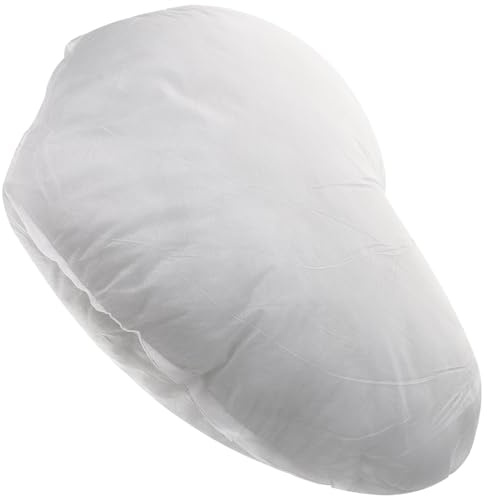 Supvox Herzförmige Kissenfüllung 45x48cm Verschleißfestes Dekokissen Inlett mit 250g Füllung Komfortables Heimkissen für Sofa Auto und Büro